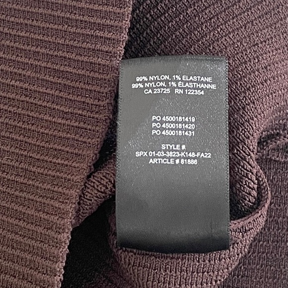 Aritzia Babaton Sculpt Knit Mockneck Halter Top - Picture 7 of 7